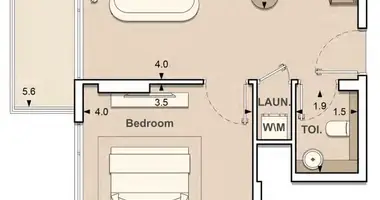 1 bedroom apartment in Dubai, United Arab Emirates