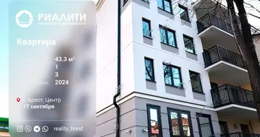 1 room apartment in Brest, Belarus