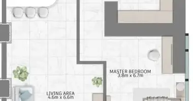 Appartement 1 chambre dans Doubaï, Émirats arabes unis