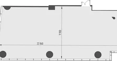 Büro 229 m² in Moskau, Russland