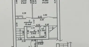 Apartamento 2 habitaciones en Gómel, Belarús