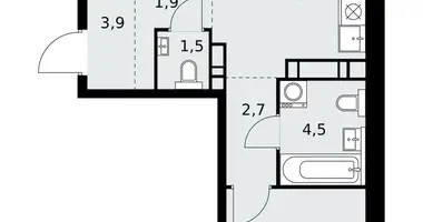 Appartement 3 chambres dans Kommunarka, Russie