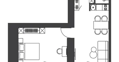Apartamento 2 habitaciones en Batumi, Georgia