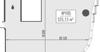 Oficina 325 m² en Moscú, Rusia
