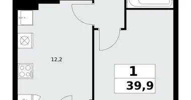 Квартира 1 комната в район Коммунарка, Россия