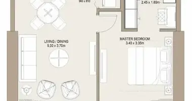 1 bedroom apartment in Dubai, United Arab Emirates