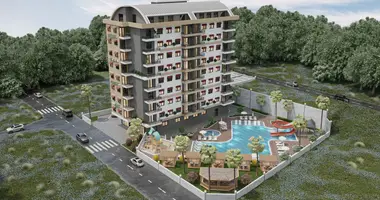 Mieszkanie 2 pokoi w Alanya, Turcja
