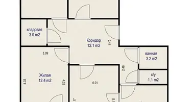 Квартира 4 комнаты в Минск, Беларусь