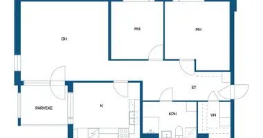 Apartamento en Turku sub region, Finlandia