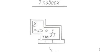 Propiedad comercial 4 m² en Odesa, Ucrania