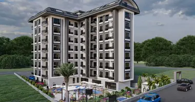 Wohnung 2 zimmer in Alanya, Türkei