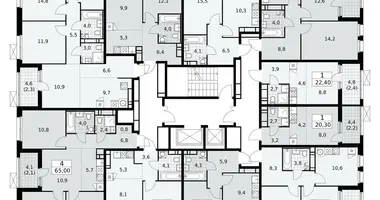 Mieszkanie 2 pokoi w Kommunarka, Rosja