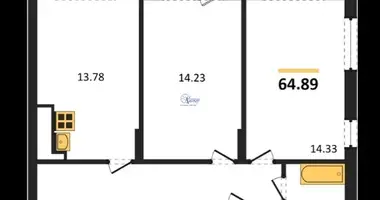 Mieszkanie 2 pokoi w Maloye Isakovo, Rosja