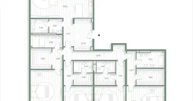 4 room apartment in Moscow, Russia