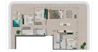 3 bedroom apartment in Ras al-Khaimah, United Arab Emirates