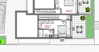 Apartamento 2 habitaciones en Kalyves Polygyrou, Grecia