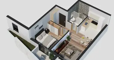 1 bedroom apartment in Petrovac, Montenegro