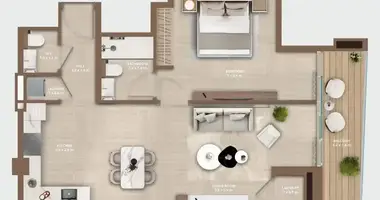 1 bedroom apartment in Dubai, United Arab Emirates