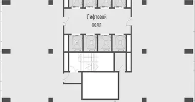 Oficina 1 537 m² en Moscú, Rusia