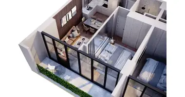 Wohnung 2 zimmer in Batumi, Georgien