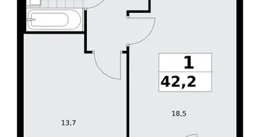 Квартира 1 комната в район Коммунарка, Россия