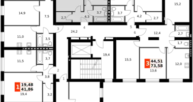 1 room apartment in Aprelevka, Russia