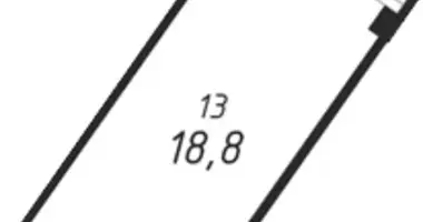 Büro 19 m² in Moskau, Russland