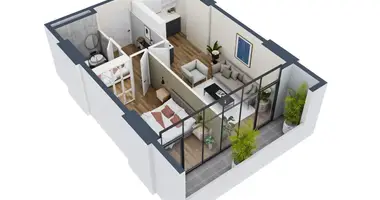 Appartement 1 chambre dans Batoumi, Géorgie