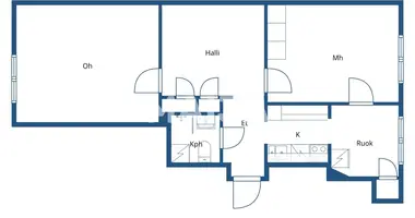 1 bedroom apartment in Helsinki sub-region, Finland