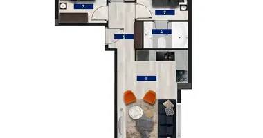 Appartement 3 chambres dans Alanya, Turquie