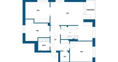 Mieszkanie 4 pokoi w Turku sub region, Finlandia