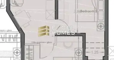 1 bedroom apartment in Gżira, Malta