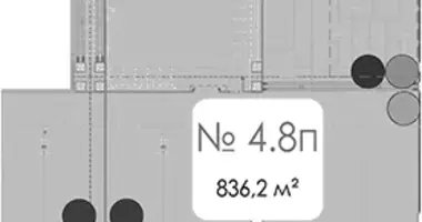 Производство 836 м² в Москва, Россия