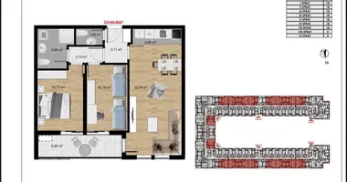 Apartamento en Podgorica, Montenegro