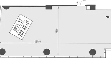 Oficina 229 m² en Moscú, Rusia