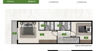 Apartamento 2 habitaciones en Oba, Turquía