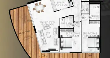 2 bedroom apartment in Dubai, United Arab Emirates
