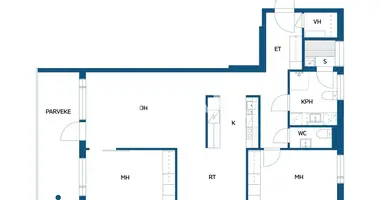 Apartamento en Mantsala, Finlandia