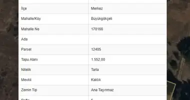 Участок земли в Kucuk Gokceli, Турция