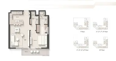 Appartement dans Doubaï, Émirats arabes unis