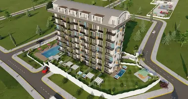 Wohnung 2 zimmer in Alanya, Türkei