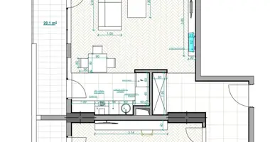 Appartement 1 chambre dans Batoumi, Géorgie
