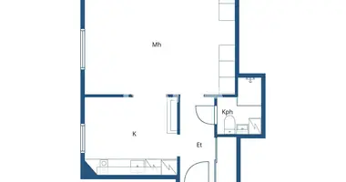 Wohnung 1 zimmer in Verwaltungsgemeinschaft Helsinki, Finnland