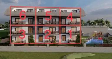 Apartamento 4 habitaciones en Alanya, Turquía