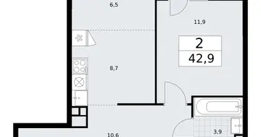 Квартира 2 комнаты в район Внуково, Россия