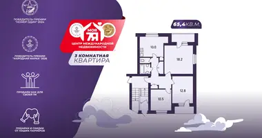 Квартира 3 комнаты в Солигорск, Беларусь