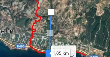 Plot of landin Alanya, Turkey