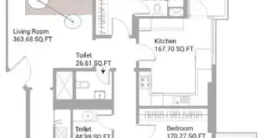Wohnung 3 Schlafzimmer in Adschman, Vereinigte Arabische Emirate