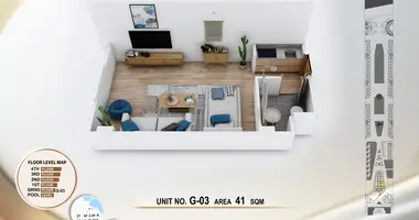 Wohnung 1 zimmer in Gamsha, Ägypten