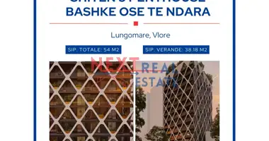 Penthouse 2 pokoi w Bashkia Vlore, Albania